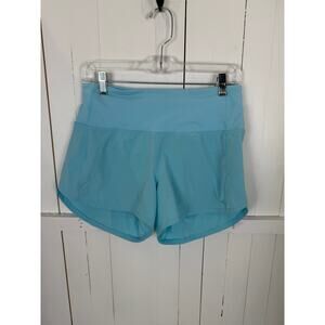 Lululemon Women's Blue Athletic Shorts Size 6 NWOT